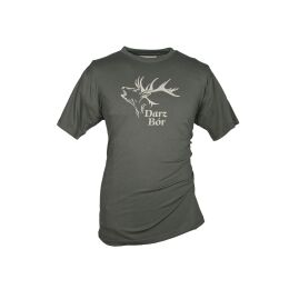 Hubertus T-Shirt Darz Boer Oliv XL