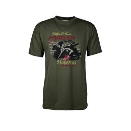 Hubertus T-Shirt Certified Breed Oliv M