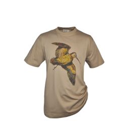 Hubertus T-Shirt unisex Schnepfe Beige S