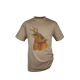 Hubertus T-Shirt unisex Rehbock beige M