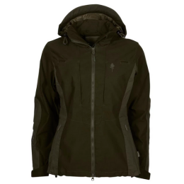 Pinewood Damen Trackingjacke Furudal Moosgrün