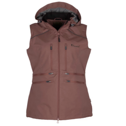 Pinewood Windblocker Damenweste Dog Sports Marron Rose M