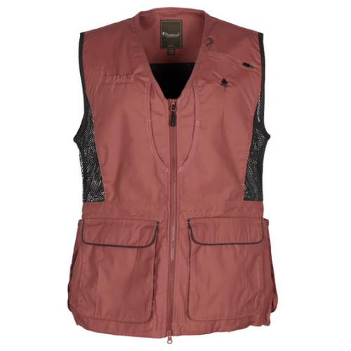 Pinewood Damenweste Dog Sports Rusty Pink/D.Anthracite XL