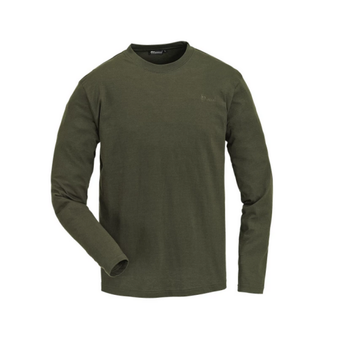 Pinewood Herren Langarmshirt 2er-Pack grün