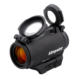 Aimpoint Micro H-2 2 MOA inkl. Adapter f&uuml;r Weaver/Picatinny