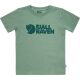 Fjällräven Kinder Logo T-Shirt Grün