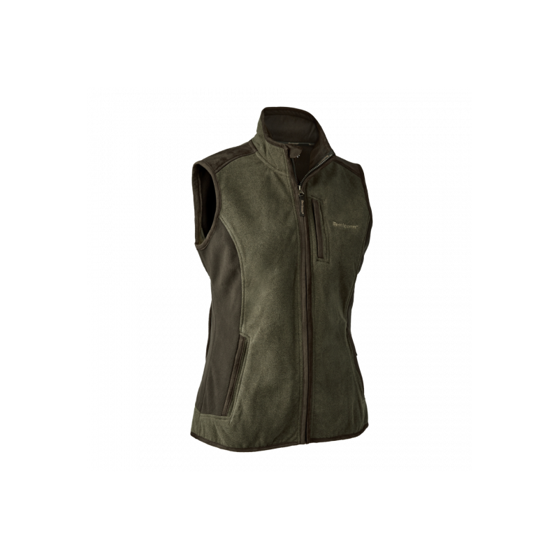 Deerhunter Damen Fleeceweste Pam Bonded Grün 38