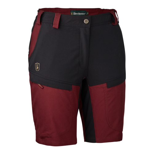 Deerhunter Damenhose Lady Ann Shorts Oxblood Red 44