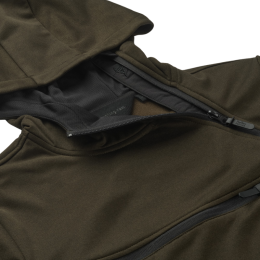Northern Hunting Damen Fleecehoodie Saga Braun