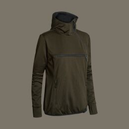 Northern Hunting Damen Fleecehoodie Saga Braun 40