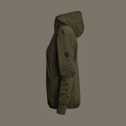 Northern Hunting Damen Fleecehoodie Saga Braun 40