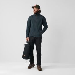 Fj&auml;llr&auml;ven Herren Jacke Sten Fleece Dark Navy M