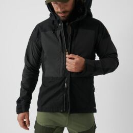 Fj&auml;llr&auml;ven Herren Jacke Keb Black M