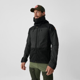 Fj&auml;llr&auml;ven Herren Jacke Keb Black L