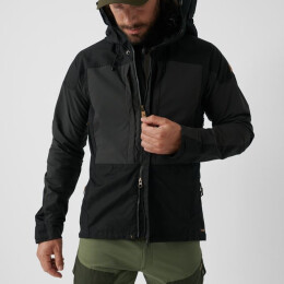 Fj&auml;llr&auml;ven Herren Jacke Keb Black L