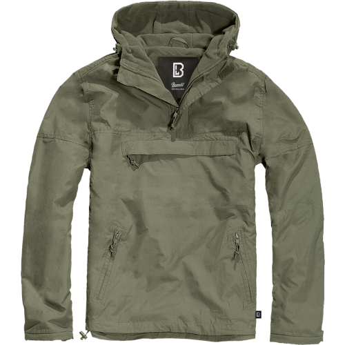 Brandit Herren Jacke Windbreaker Oliv L