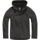 Brandit Herren Jacke Windbreaker Schwarz S