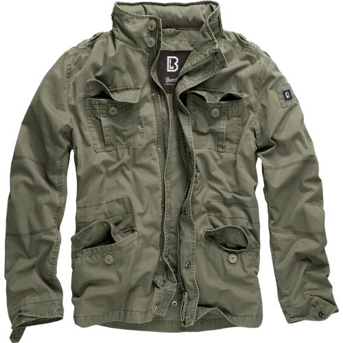 Brandit Herrenjacke Britannia Oliv S