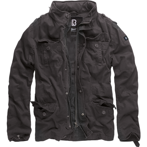 Brandit Herrenjacke Britannia Schwarz M