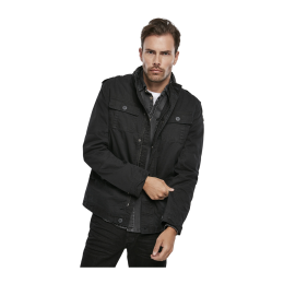 Brandit Herrenjacke Britannia Schwarz M