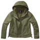 Brandit Damenjacke Windbreaker Frontzip Oliv XS