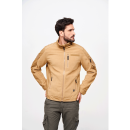 Brandit Herren Fleecejacke Ripstop