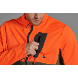 Seeland Herren Softshelljacke Force Advanced Hi-vis Orange