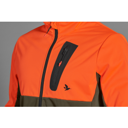 Seeland Herren Softshelljacke Force Advanced Hi-vis Orange