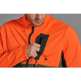 Seeland Herren Softshelljacke Force Advanced Hi-vis Orange 3XL