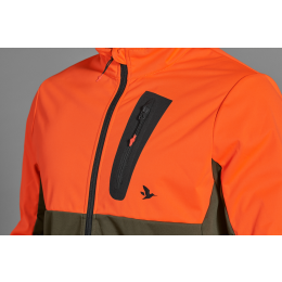 Seeland Herren Softshelljacke Force Advanced Hi-vis Orange 3XL