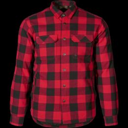 Seeland Herrenhemd Canada Red Check XXL