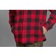 Seeland Herrenhemd Canada Red Check XXL