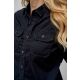Brandit Damen Vintageshirt Longsleeve Schwarz L