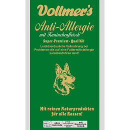 Vollmers Hunde Trockenfutter Anti Allergie 5kg