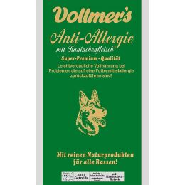 Vollmers Hunde Trockenfutter Anti Allergie Mini 1kg