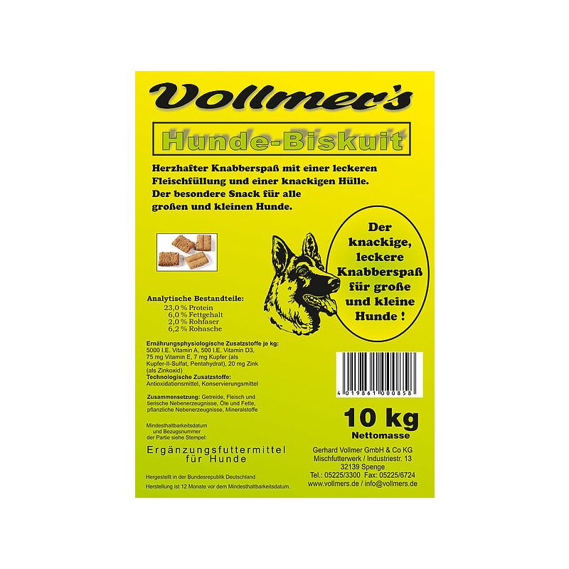 Vollmers Biskuit 10kg