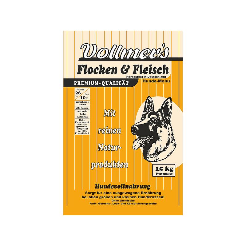 Vollmers Flocken & Fleisch 5kg