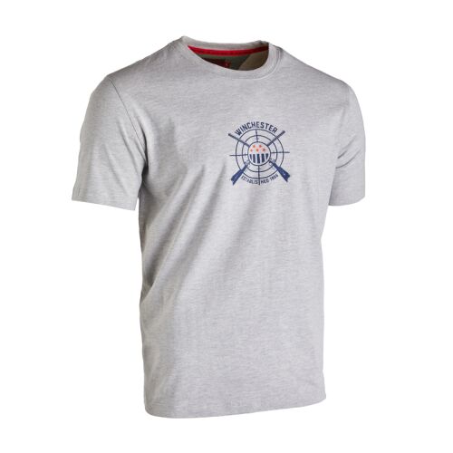 Winchester Herren T-Shirt Parlin Melanged Grey