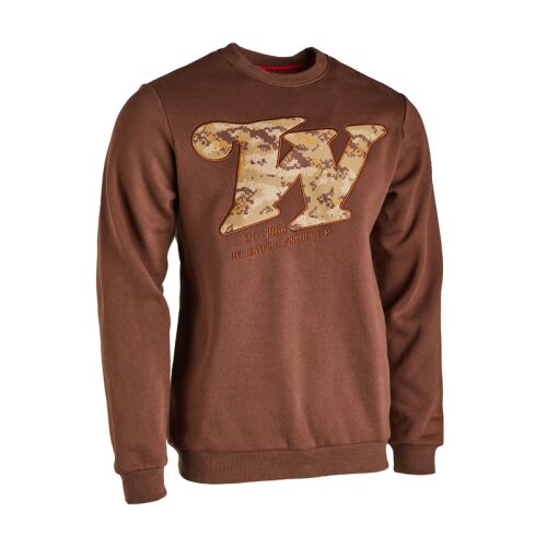 Winchester Herren Sweatshirt Redstone Brown