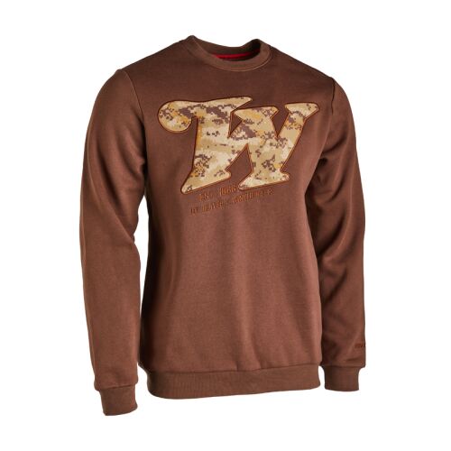 Winchester Herren Sweatshirt Redstone Brown 2XL