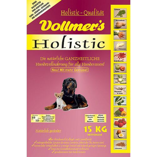 Vollmers Hunde Trockenfutter Holistic 15kg