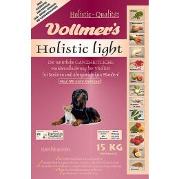 Vollmers Hunde Trockenfutter Holistic light 15kg
