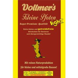 Vollmers Hunde Trockenfutter Kleine Pfoten light 1kg