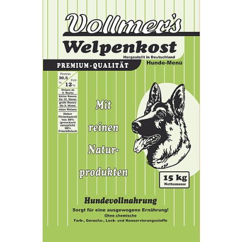 Vollmers Trockenfutter Welpenkost 1kg
