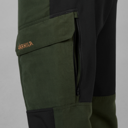 H&auml;rkila Herrenhose Scandinavian Duffel green/black 48/31&quot;
