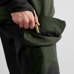 H&auml;rkila Herrenhose Scandinavian Duffel green/black 48/31&quot;