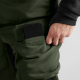 Härkila Herrenhose Scandinavian Duffel green/black 48/31"