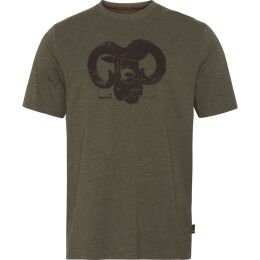 Seeland Herren Outdoor T-Shirt Pine green melange 4XL