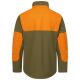 Blaser Herren Softshelljacke Tackle Dunkeloliv/ Blaze Orange XL