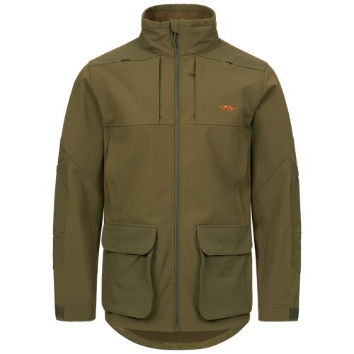 Blaser Herren Softshelljacke Tackle Dunkeloliv M